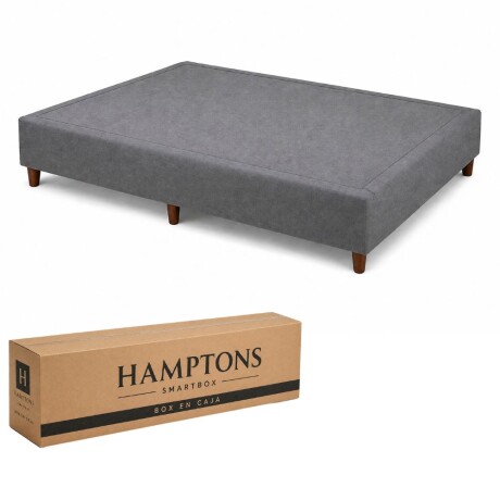 Sommier Queen HAMPTONS Hybrid Bronze Gris