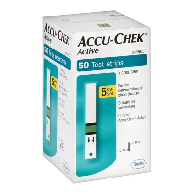 Tiras Reactivas Accu-chek Active Glucosa 50 Uds. Tiras Reactivas Accu-chek Active Glucosa 50 Uds.