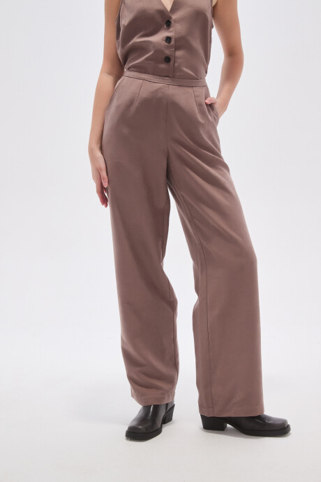 Pantalon Arcam Taupe / Mink / Vison