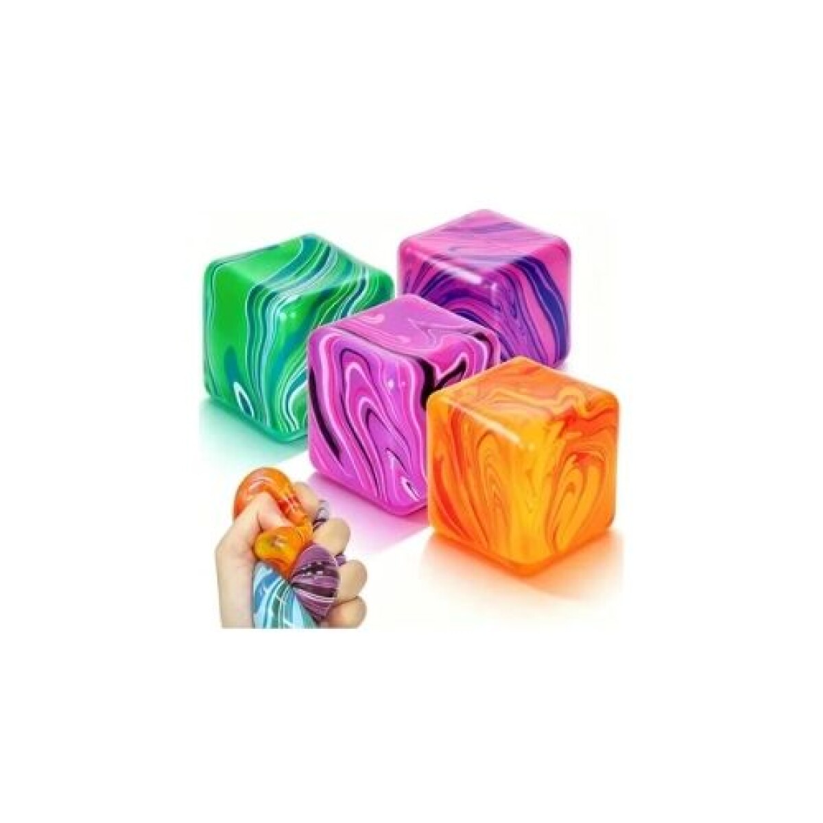 Squishy Mushiss Cubo Con Carita 