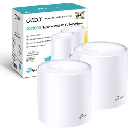 Access Point Tp-link Deco X20 Mesh AX1800 (2 Pack) 001