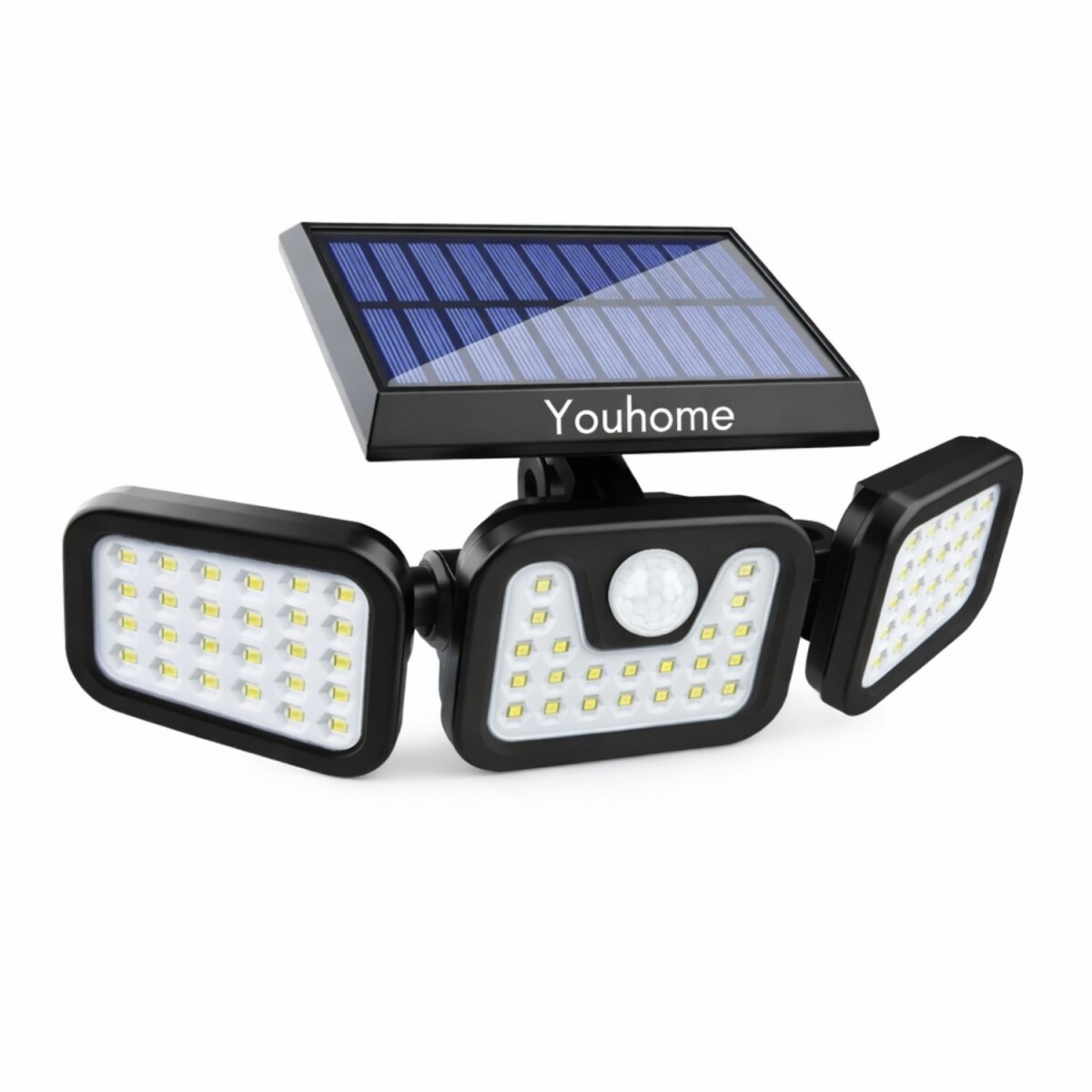 Foco Solar Led Exterior Sensor Movimiento 3 Modos Youhome 