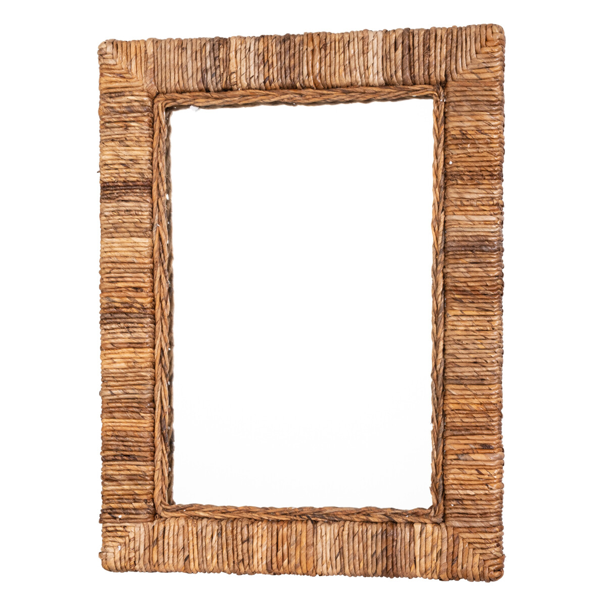 ESPEJO RECTANGULAR - RATTAN MARRON 7201 