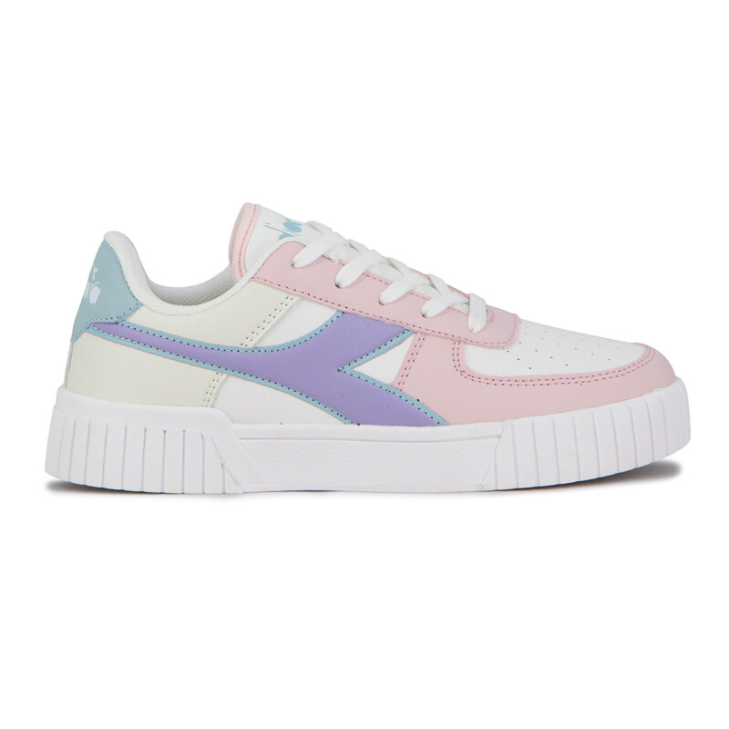 Championes Diadora Bampu Mujer Blanco-rosado