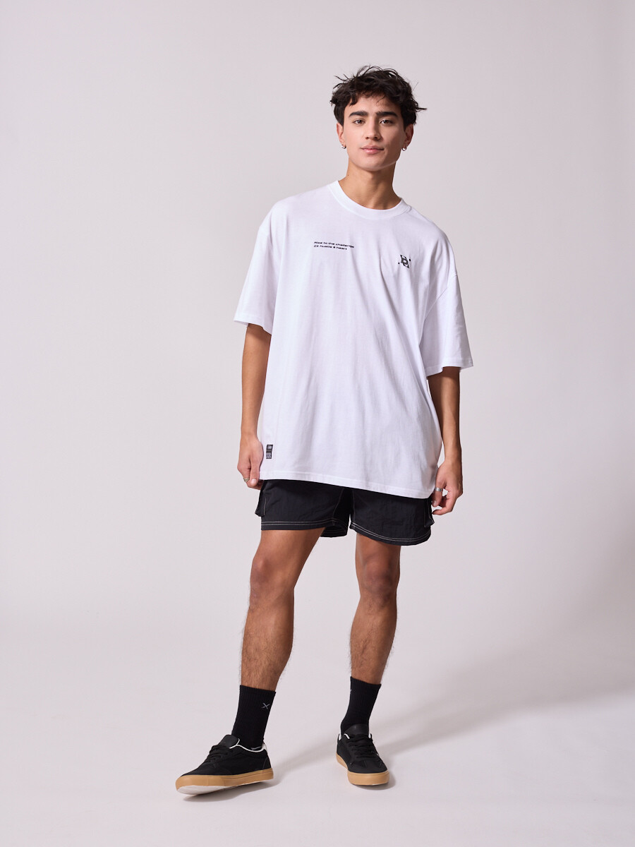 T-SHIRT METIL DIXIE Blanco