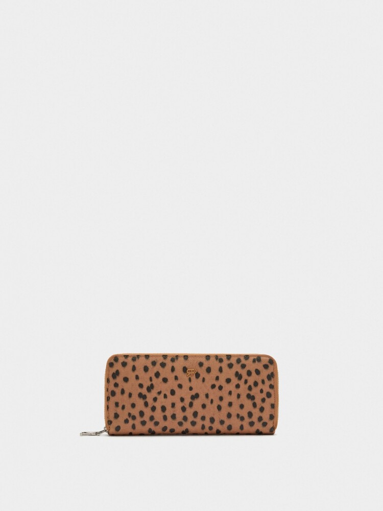 Cartera Estampado Animal L multicolor
