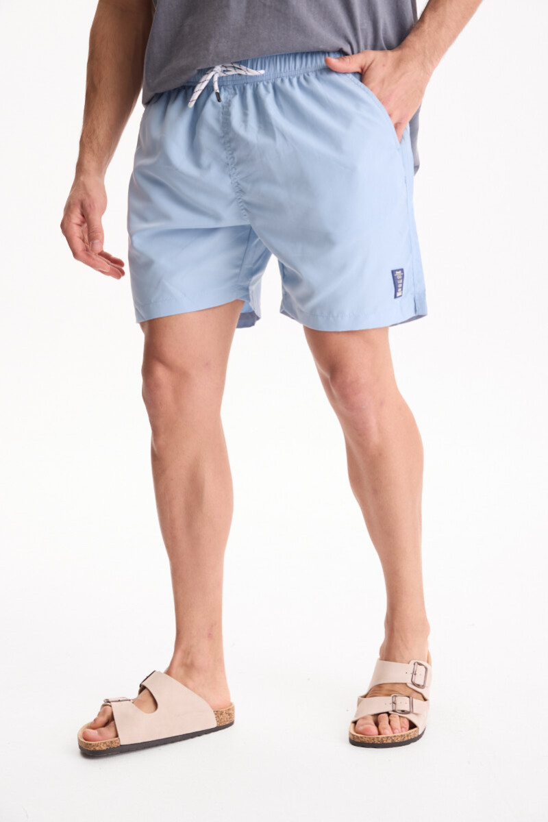 Short De Baño Tide Celeste
