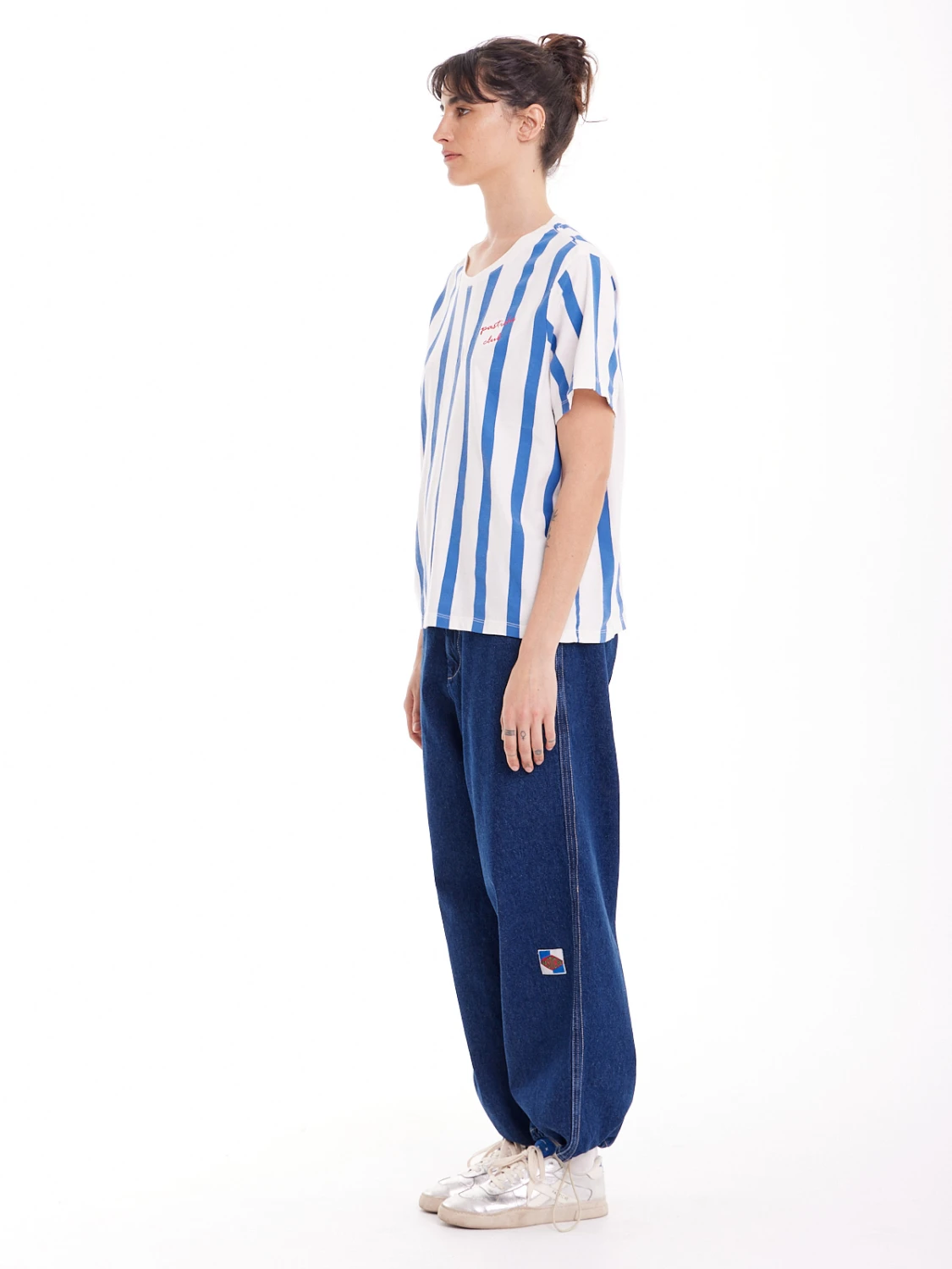 T-shirt Atenas Stripes azul s