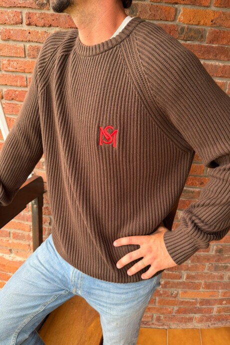 River Sweater Chocolate