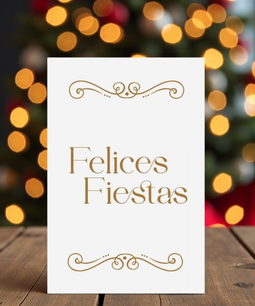 Tarjeta navidad 10x15 cm DISEÑO 1