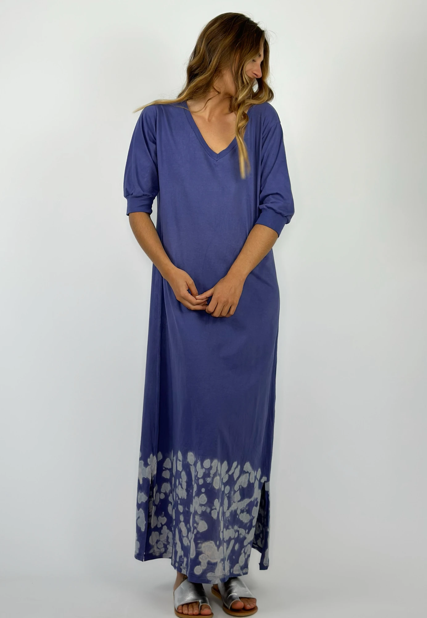 VESTIDO TEQUILA azul m/l