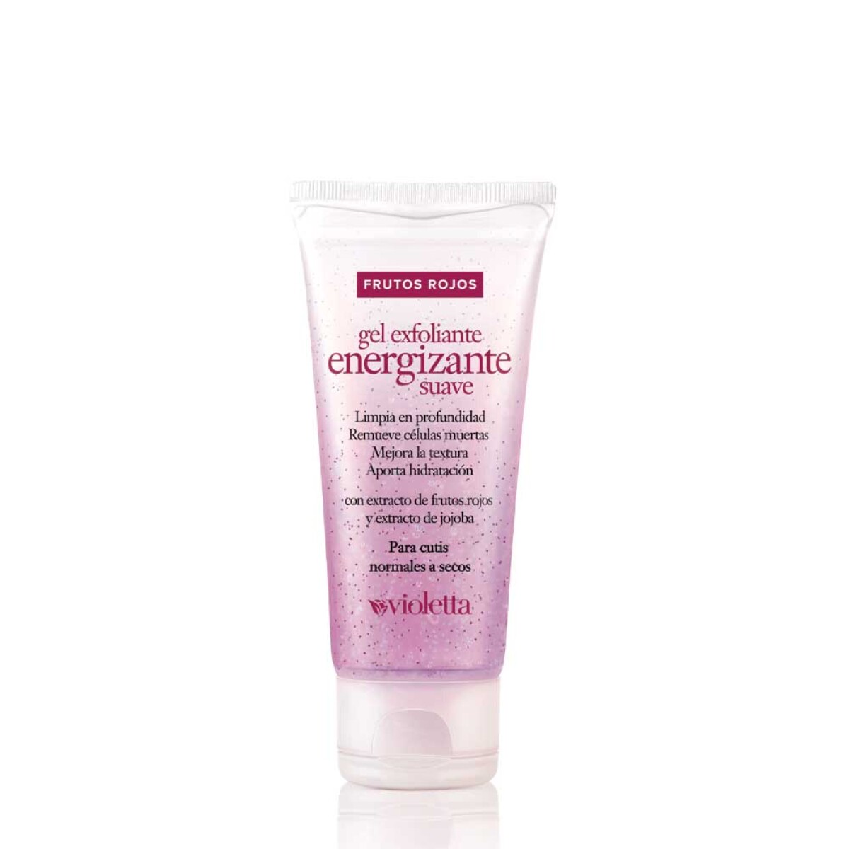 Gel Exfoliante Violetta Energ Suave Frutos Rojos 100g 