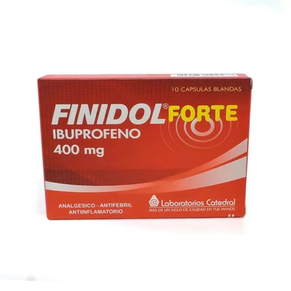 FINIDOL FORTE 400 MG. CJ X 10 CÁPS. BLAN