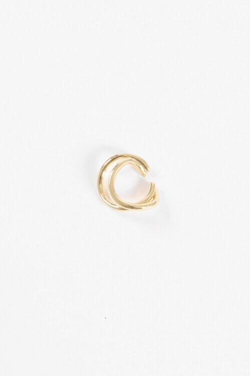 Earcuff wavy dorado