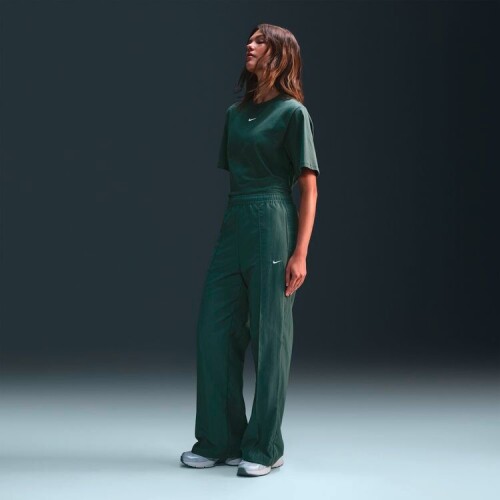 Pantalón Largo Nike Sportswear Everything Wovens de Mujer Verde