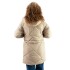 CAMPERA LARGA M-3XL KHAKI