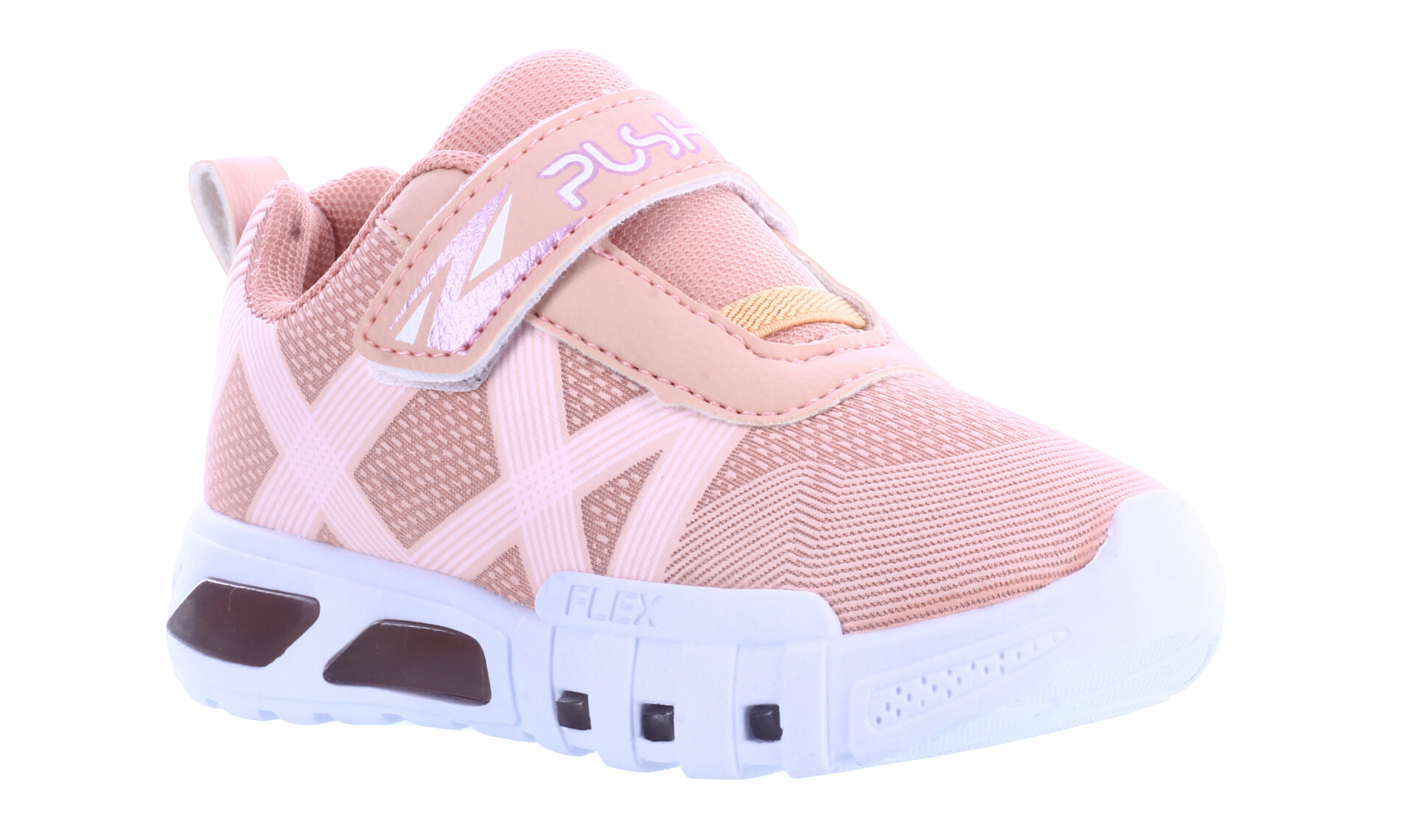 Championes Infantiles Push ROOT con velcro - Rosado 