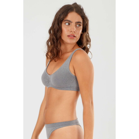 Soutien bretel ancho prili Gris melange