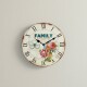 Reloj de pared mdf D28,8x3,5 cm FAMILY