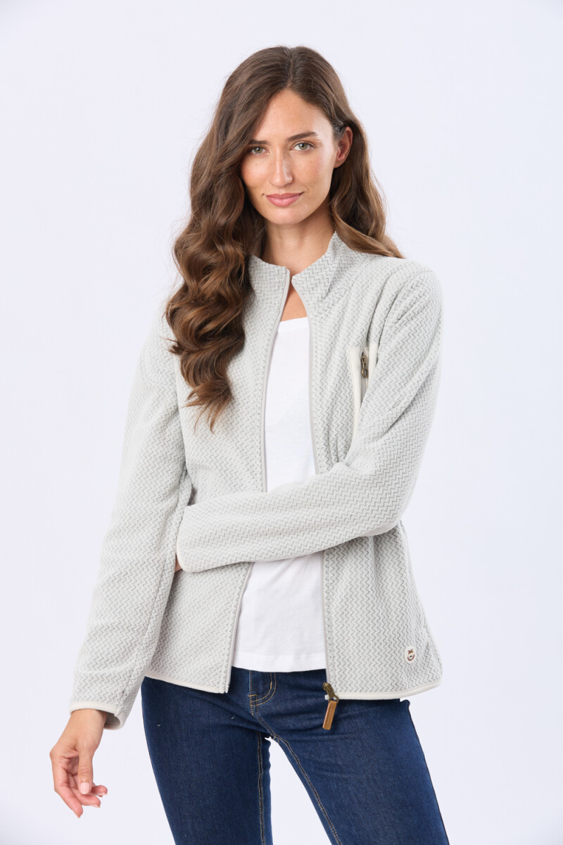 CAMPERA DE MICROPOLAR - Natural 