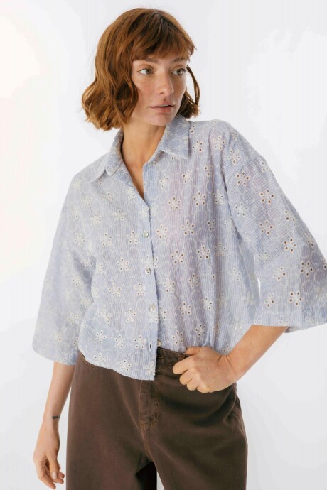 Camisa Cira Azul