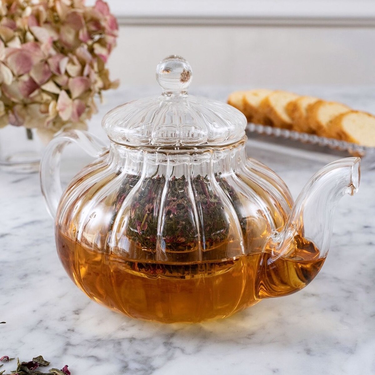 Tetera Valencia Vidrio Borosilicato 700ML 