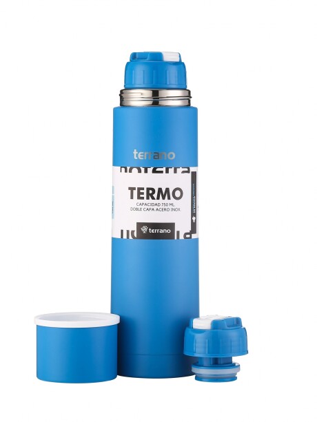 Termo Bala 750ML. Azul Eléctrico