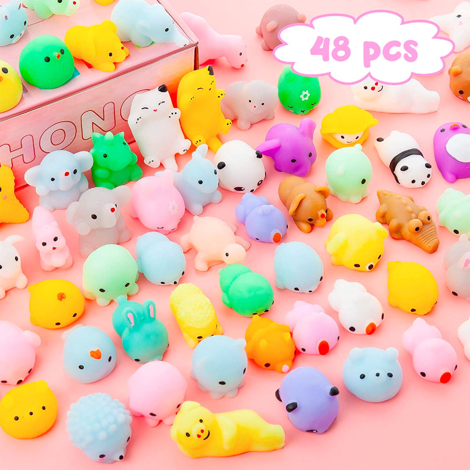 Set Cotillón N31 Sorpresitas Squishy Mochi X48 Kawaii — El Rey del ...