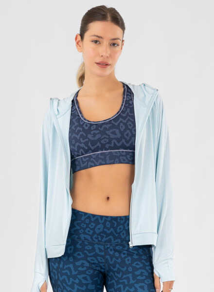 Campera stocky Celeste