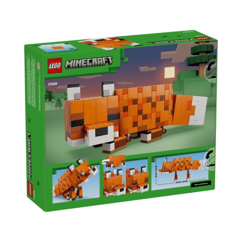Lego Minecraft El Zorro 497 pcs 10+ Lego Minecraft El Zorro 497 Pcs 10+