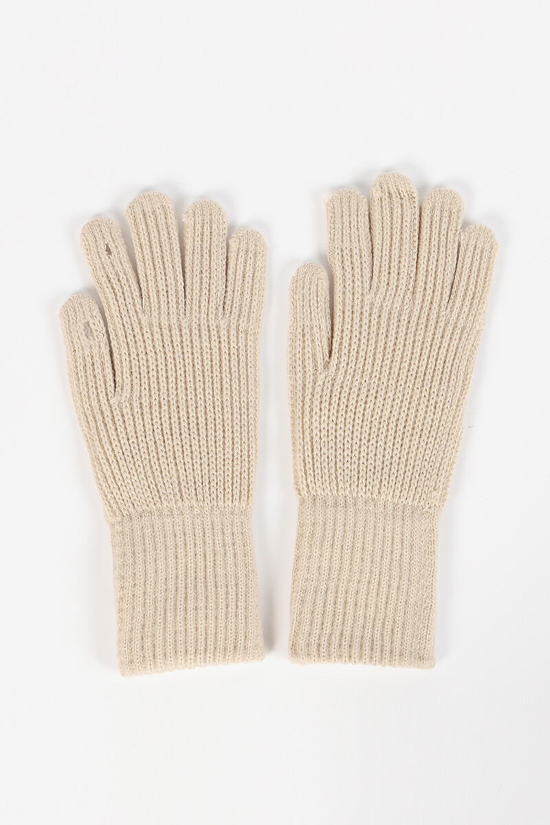 Guantes Curitiva Beige