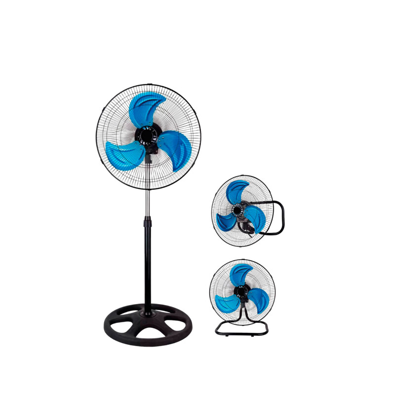 Ventilador 3 en 1 de 18 Pulgadas 3 Aspas de Metal Ventilador 3 en 1 de 18 Pulgadas 3 Aspas de Metal