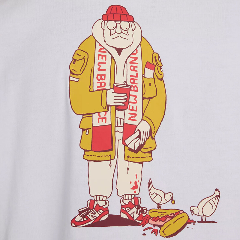 Remera New Balance Spectator - Blanco Remera New Balance Spectator - Blanco