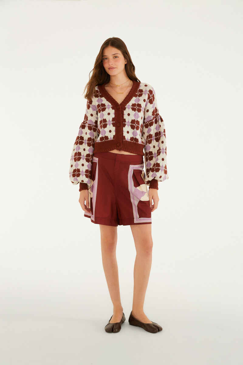CARDIGAN Bordo