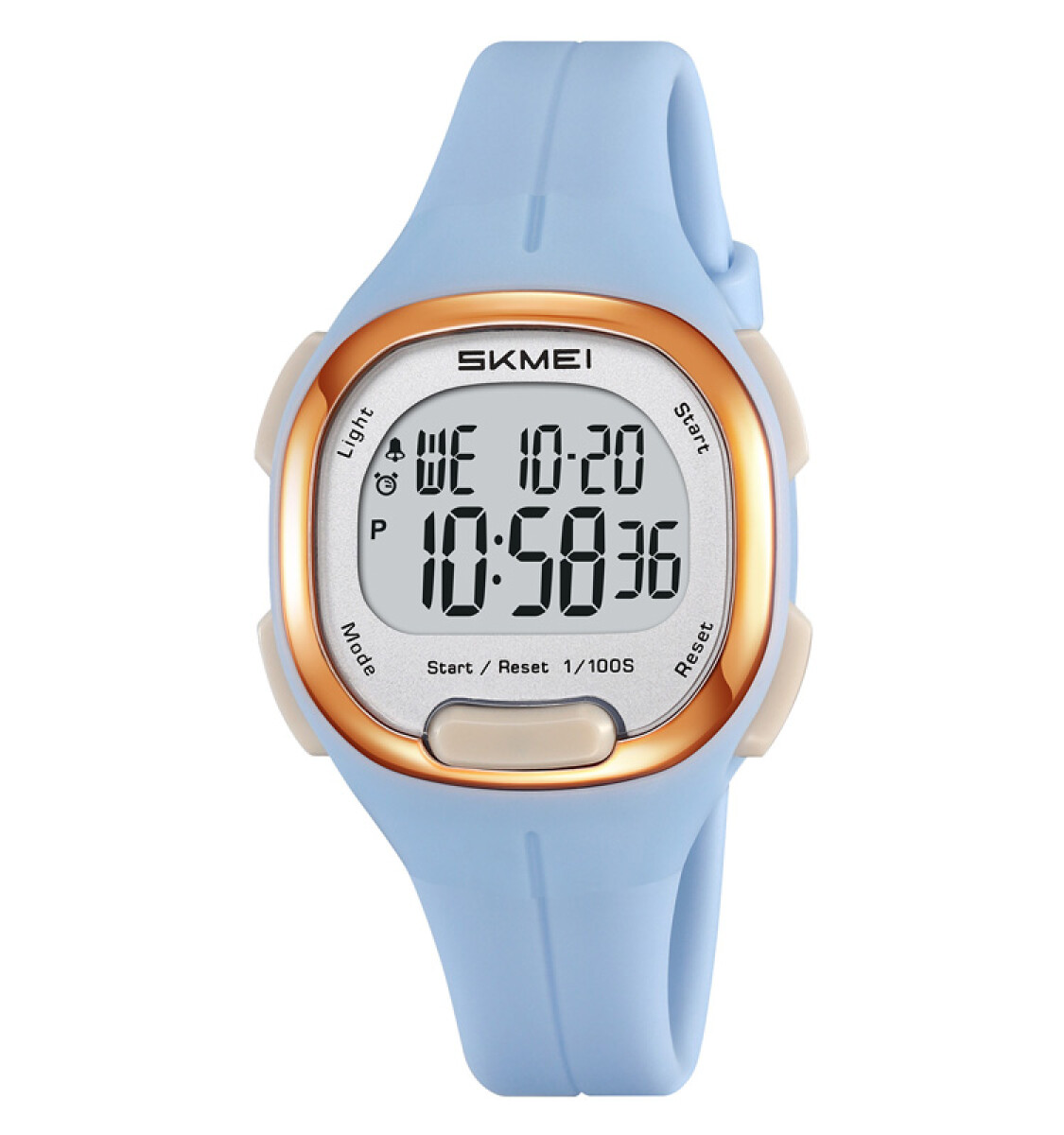 Reloj Skmei 2457BU digital unisex en resina azul - Azul 