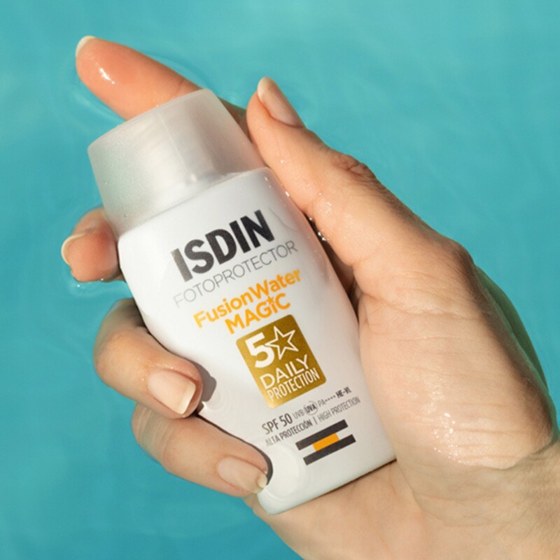 PROTECTOR SOLAR ISDIN FUSION WATER MAGIC SPF 50 50 ML PROTECTOR SOLAR ISDIN FUSION WATER MAGIC SPF 50 50 ML
