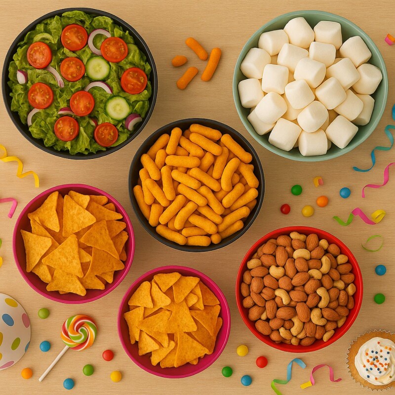 Bowl de plástico 3lts ROJO