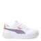 Championes Infantiles Puma Carina 2.0 Blanco - Lila - Rojo