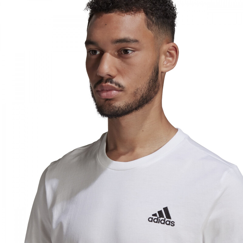 Remera ADIDAS M SL SJ T de Hombre - GK9640 Blanco-negro