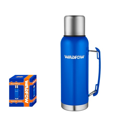 TERMO ACERO INOX. 1000ML WADFOW WBW2513 AZUL