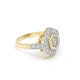 Anillo Oro 18K, Platino Y Brillantes Anillo Oro 18K, Platino Y Brillantes