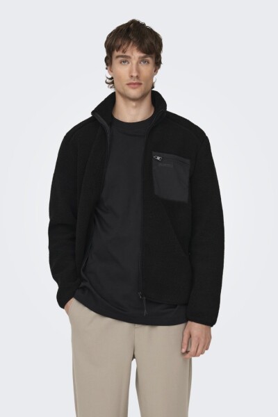 SUDADERA ABORREGADA DALLAS Black