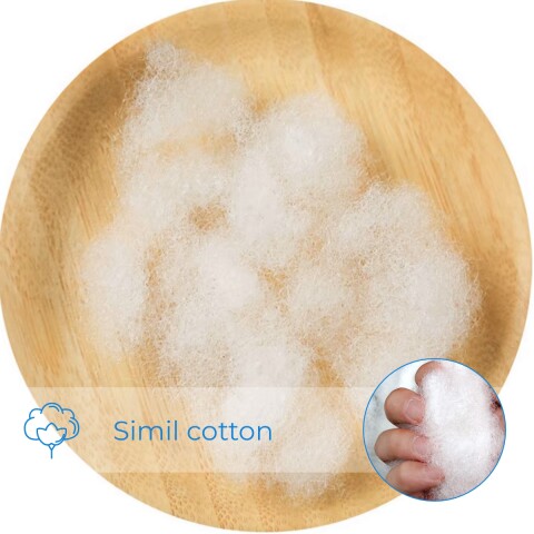 Almohada 100% Cotton Touch LAT Hipoalergénica Color Blanco Almohada 100% Cotton Touch LAT Hipoalergénica Color Blanco