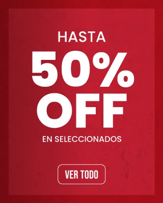 Hasta 50% OFF