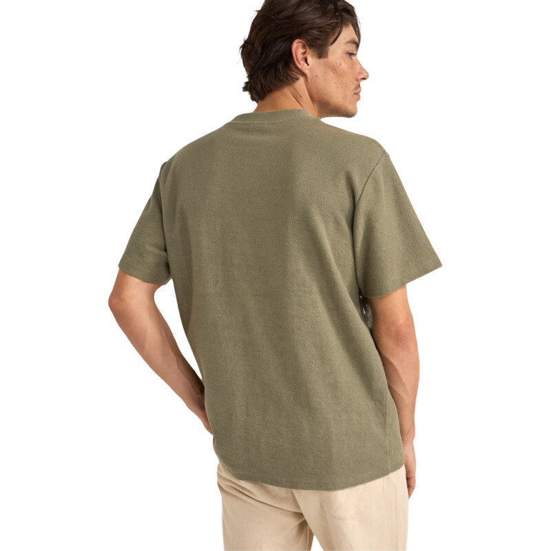 Remera Rhythm Contrast Vintage Terry - Verde Remera Rhythm Contrast Vintage Terry - Verde