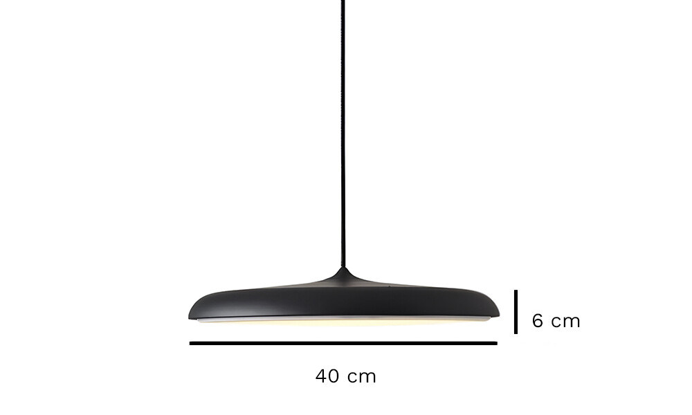 Lámpara colgante MOON P40 450-n