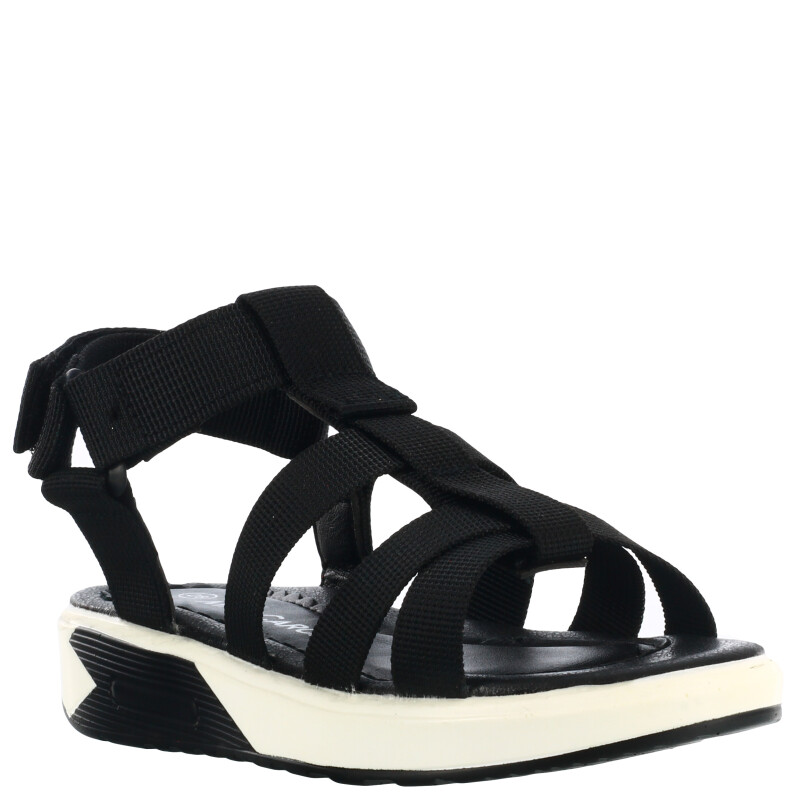 Sandalias de Niña MINI Miss Carol TAP franciscana Negro