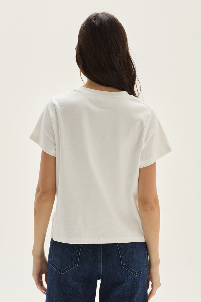Remera Bloom Blanco