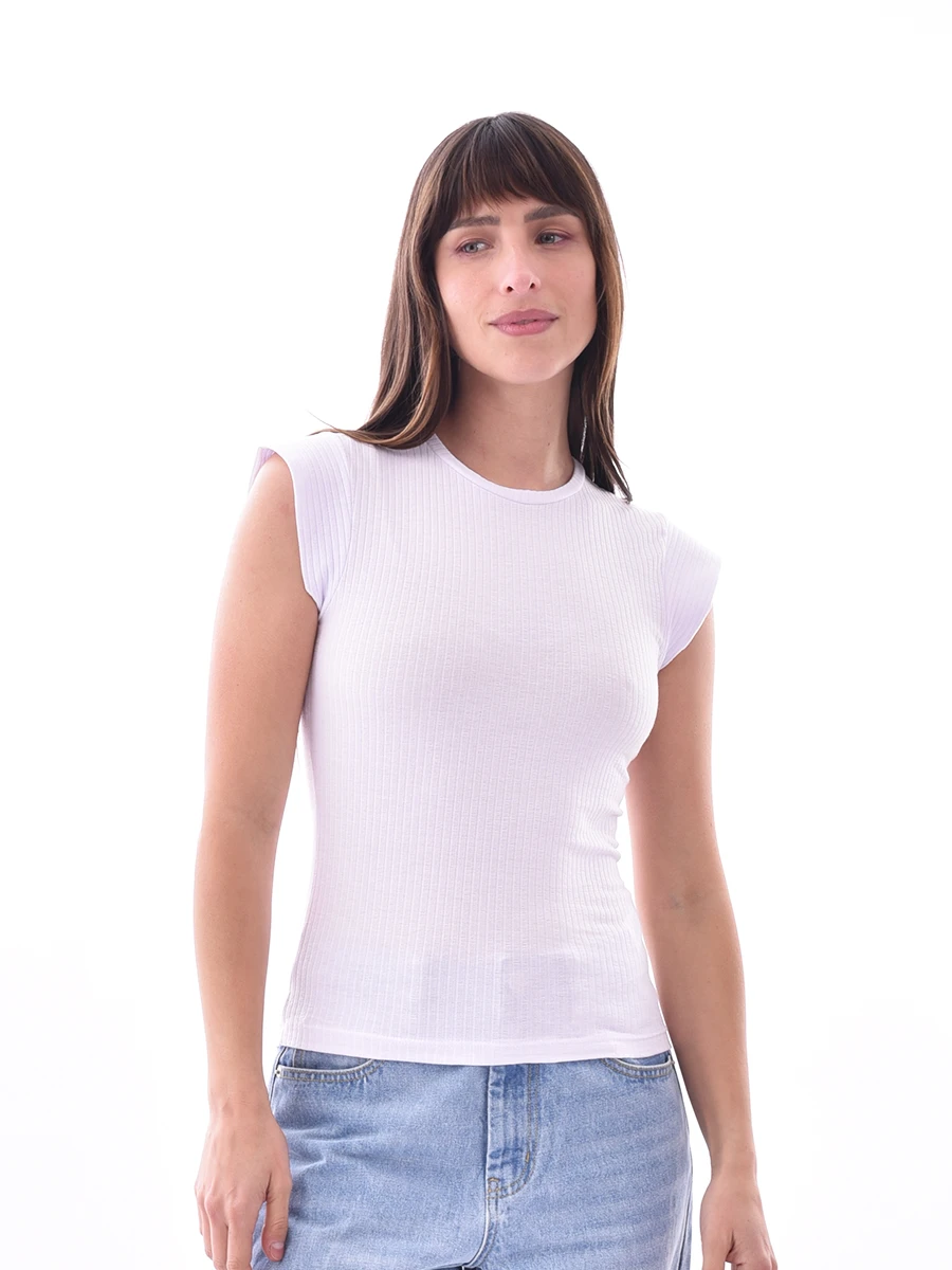 REMERA ORQUIDEA - BLANCO 