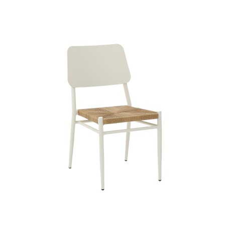 SILLA COMEDOR EXT. ALUMINIO BLANCO HAWAI